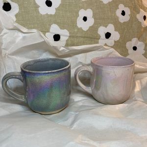 2 New Iridescent Mugs ☕️